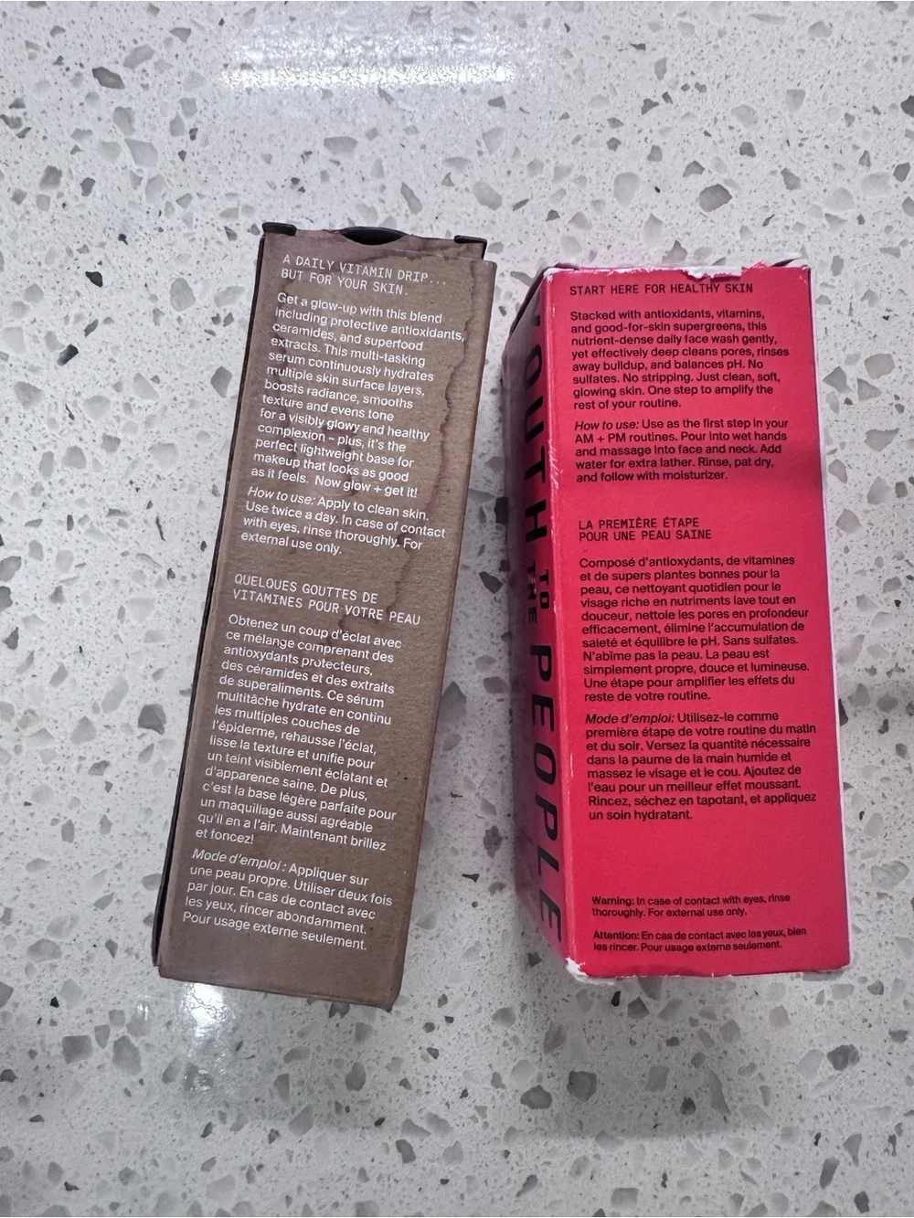 Youth To The People Superfood Skin Drip™ Smooth + Glow Serum 1oz & Cleanser 2oz